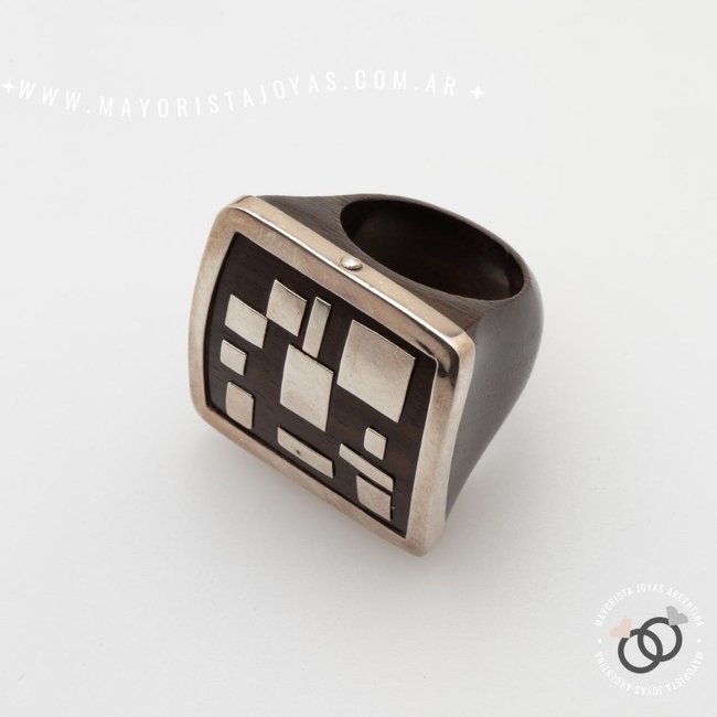 ANILLO PLATA Y PIEDRA (PAP0578)