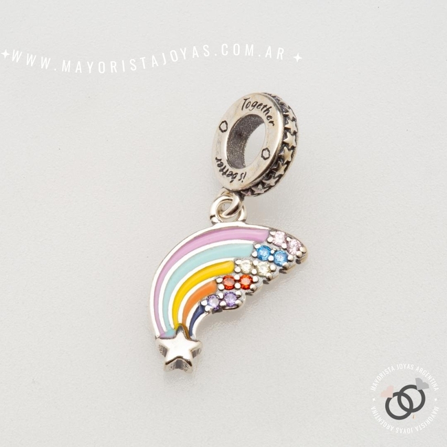 CHARMS PLATA Y CUBIC PARA PANDORA (PP0129)