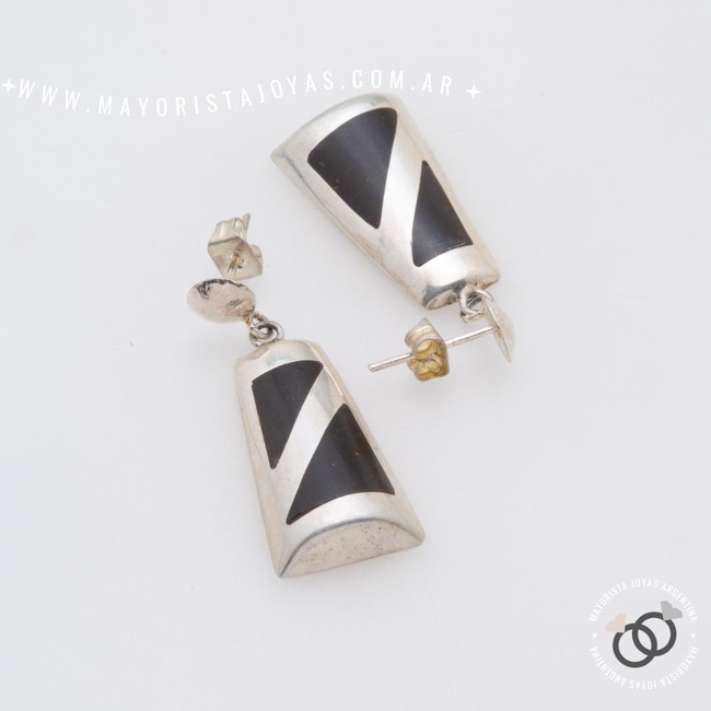 AROS PLATA Y PIEDRA (PPN0230)