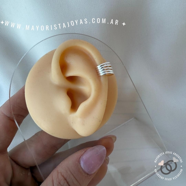AROS CUFF PLATA (PCT0084)