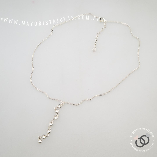 COLLAR PLATA Y CUBIC (PCC0137)