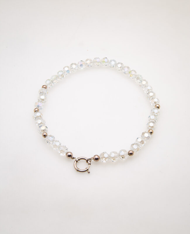 COLLAR PLATA 925 CON CRISTALES (PCK0069)
