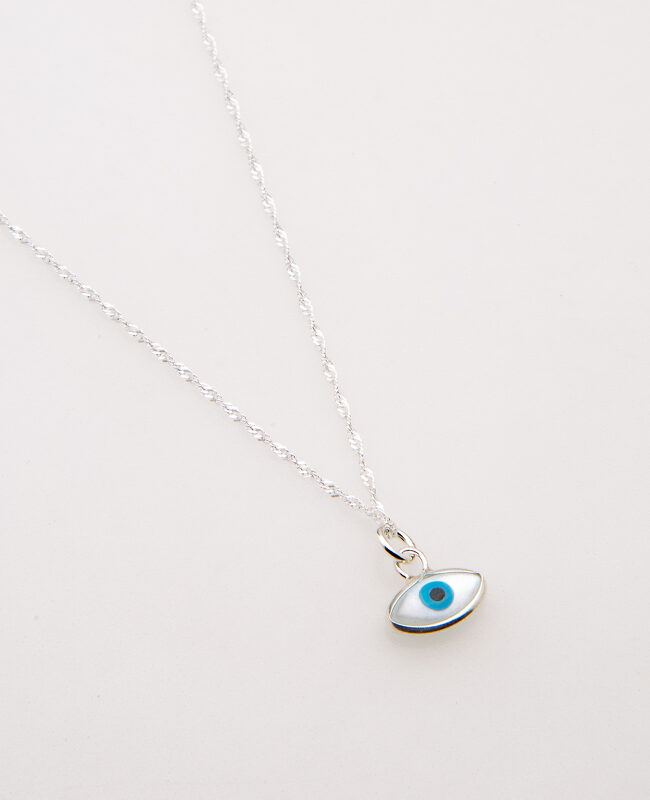 COLLAR PLATA LISA (PCL0145)