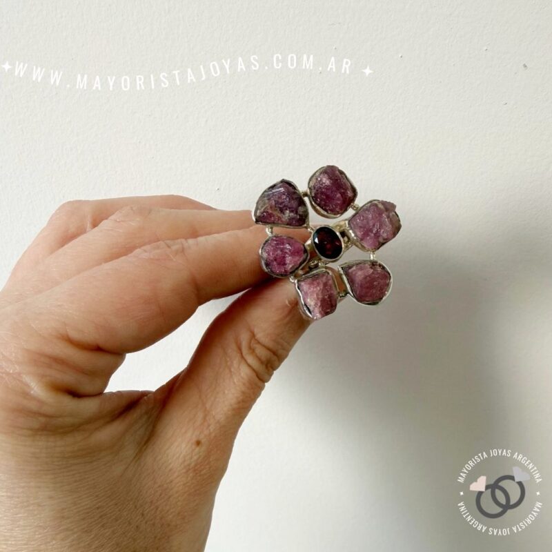 ANILLO PLATA Y PIEDRA (PAP0070)