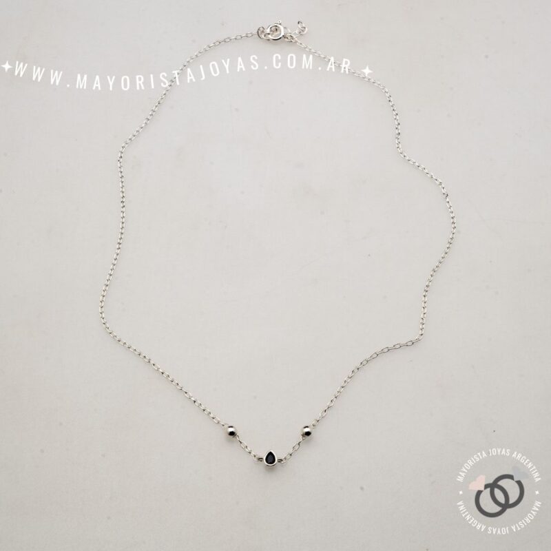 COLLAR PLATA Y CUBIC (PCC0172)