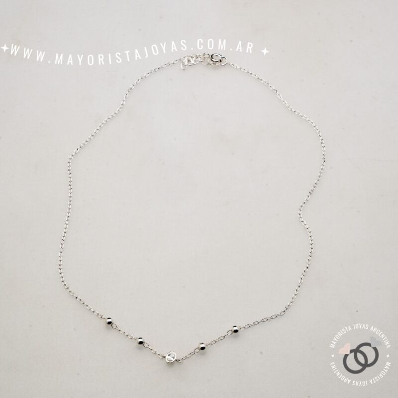 COLLAR PLATA Y CUBIC (PCC0177)