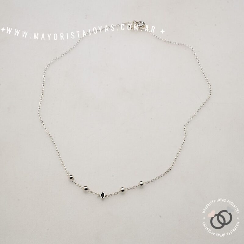 COLLAR PLATA Y CUBIC (PCC0181)