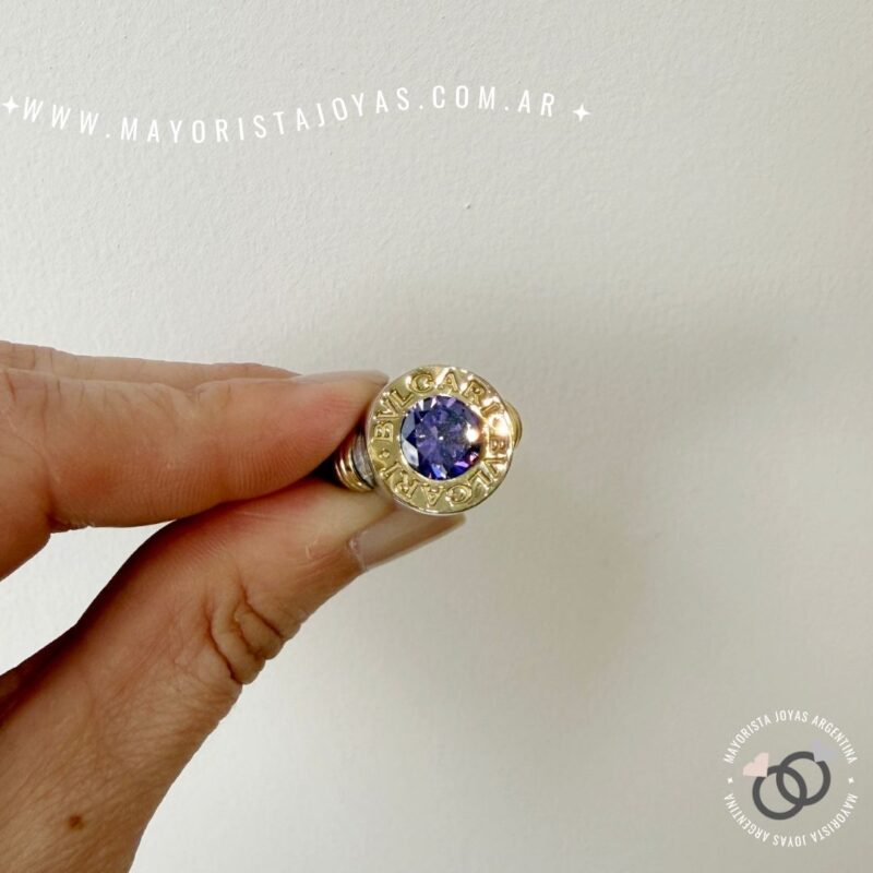 ANILLO PLATA Y ORO (POA0558)