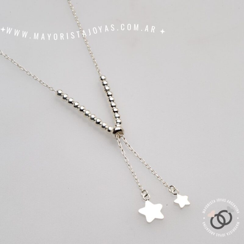 COLLAR PLATA LISA (PCL0148)