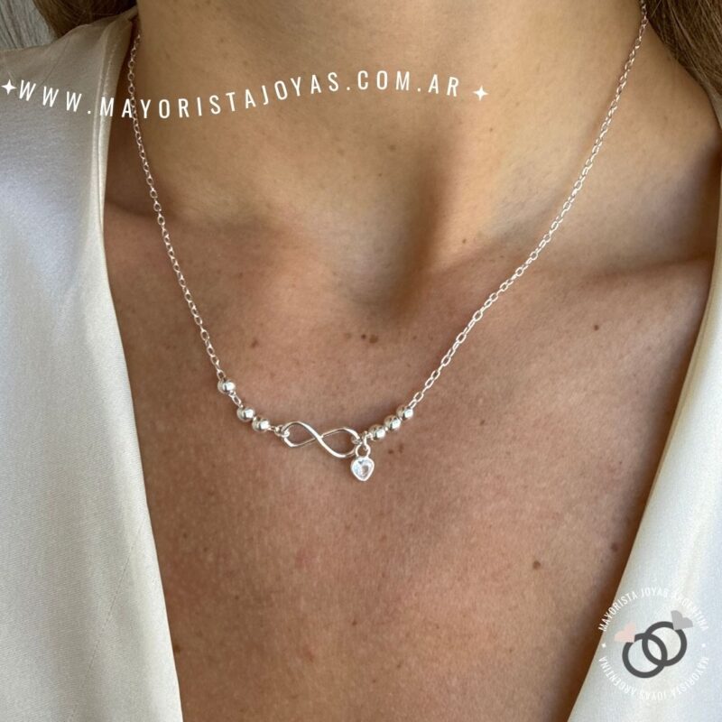 COLLAR PLATA Y CUBIC (PCC0182)