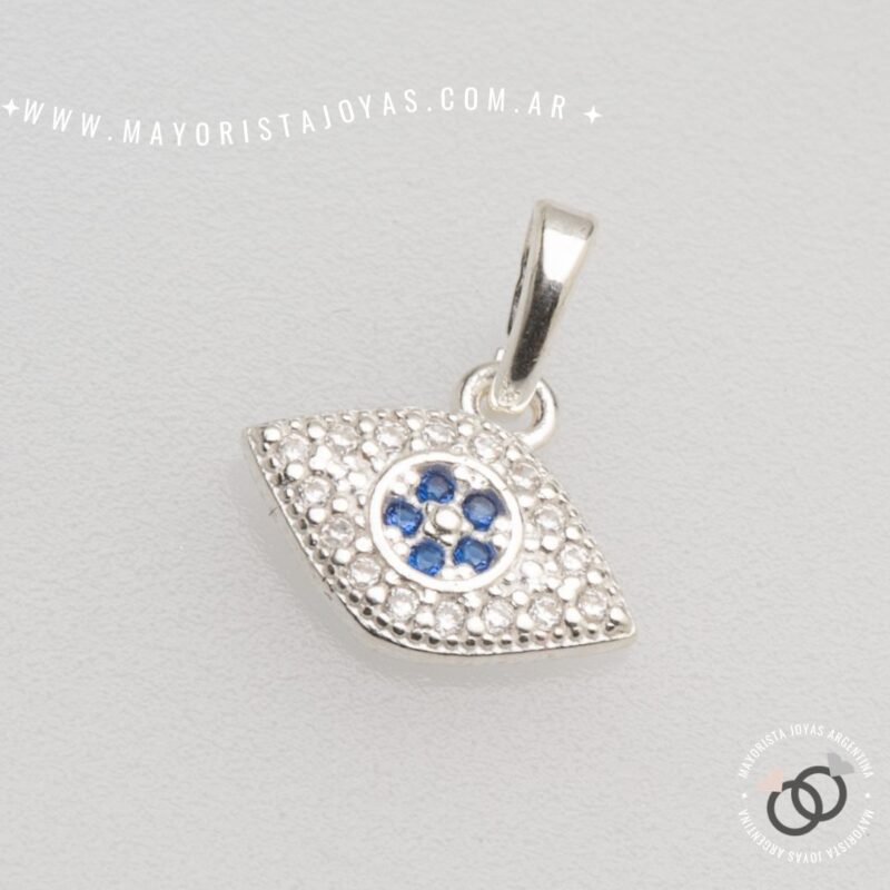 DIJE PLATA Y CRISTAL (PDC0233)