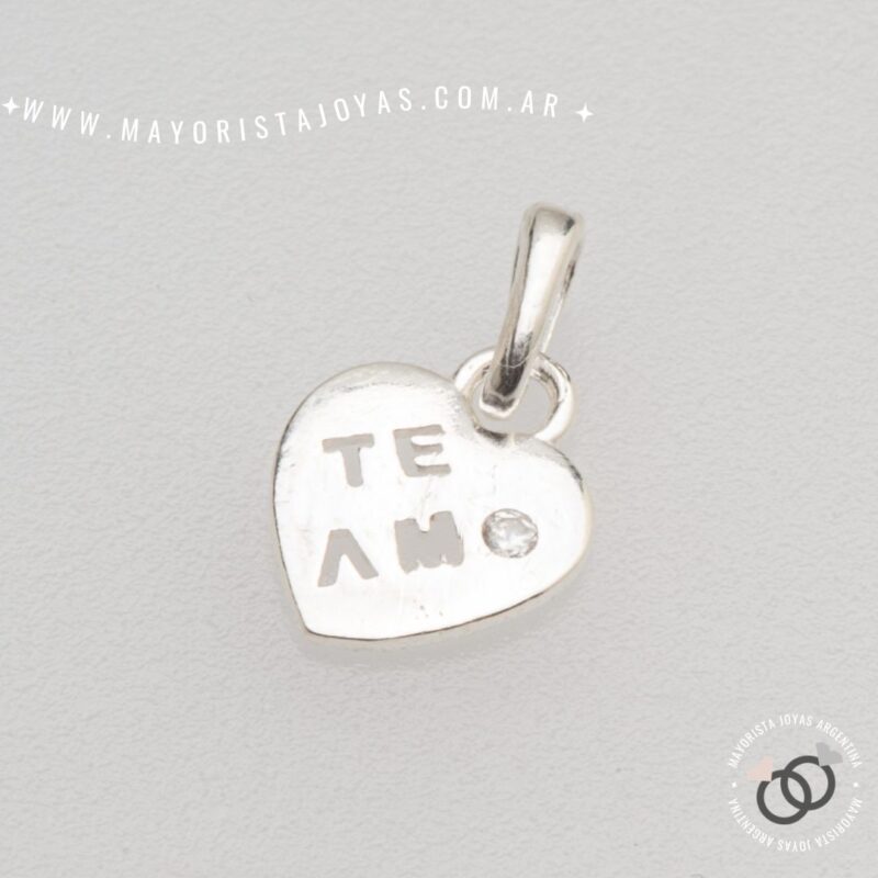 DIJE PLATA Y CRISTAL (PDC0236)