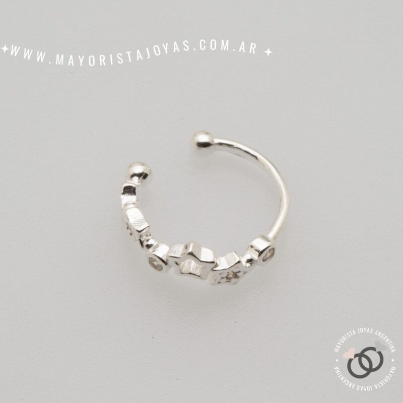 AROS CUFF PLATA (PCT0086)
