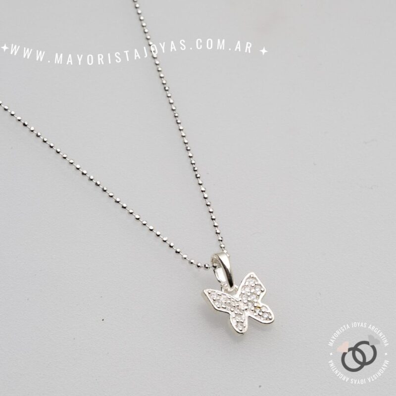 COLLAR PLATA Y CUBIC (PCC0186)