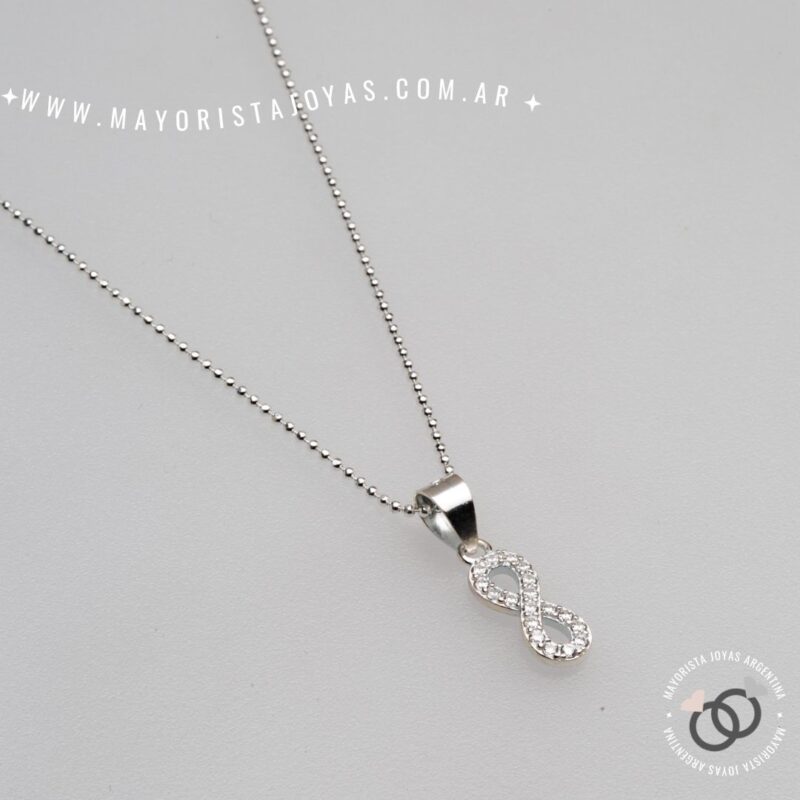 COLLAR PLATA Y CUBIC (PCC0183)