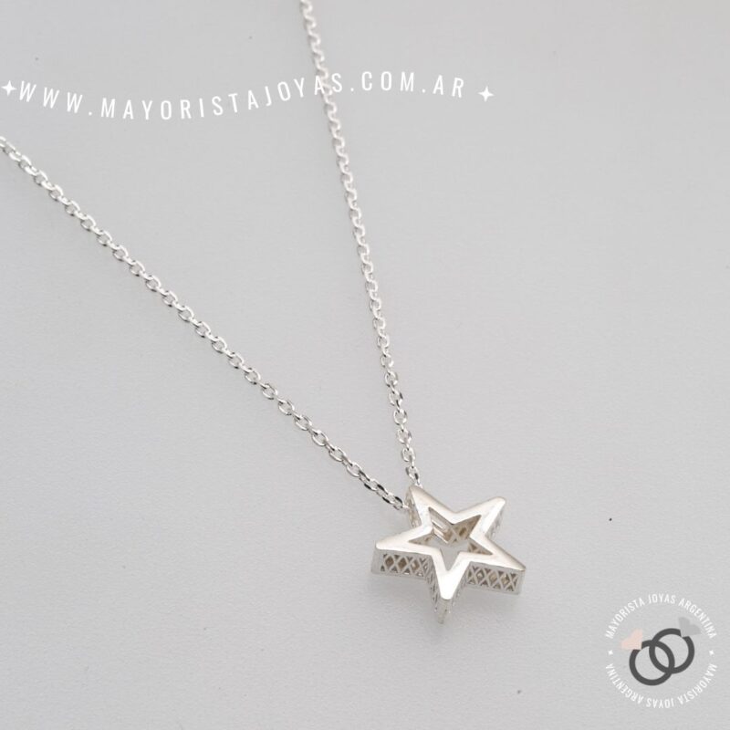 COLLAR PLATA LISA (PCL0150)