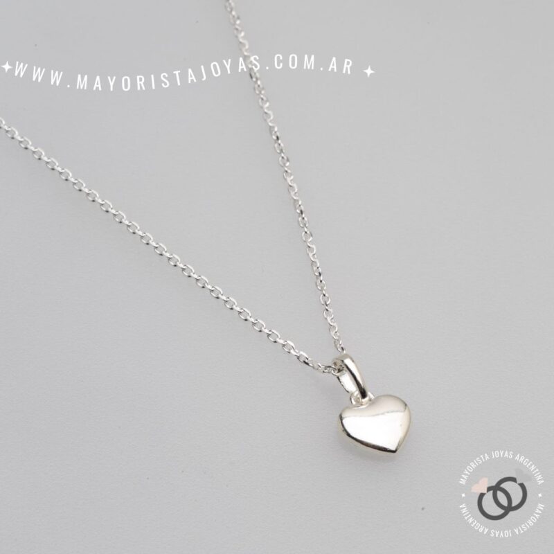 COLLAR PLATA LISA (PCL0152)