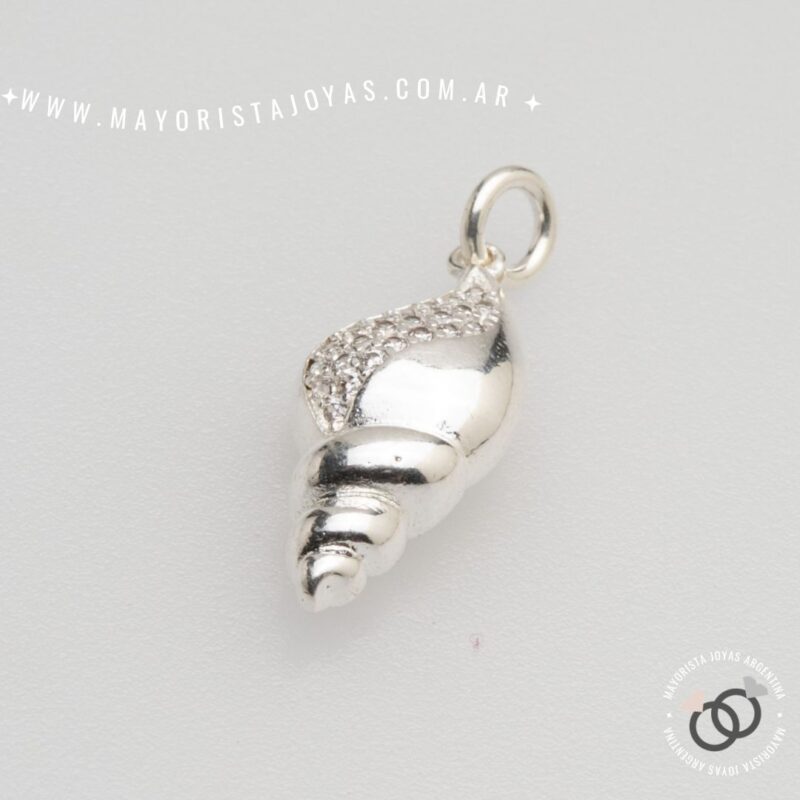 DIJE PLATA Y CRISTAL (PDC0234)